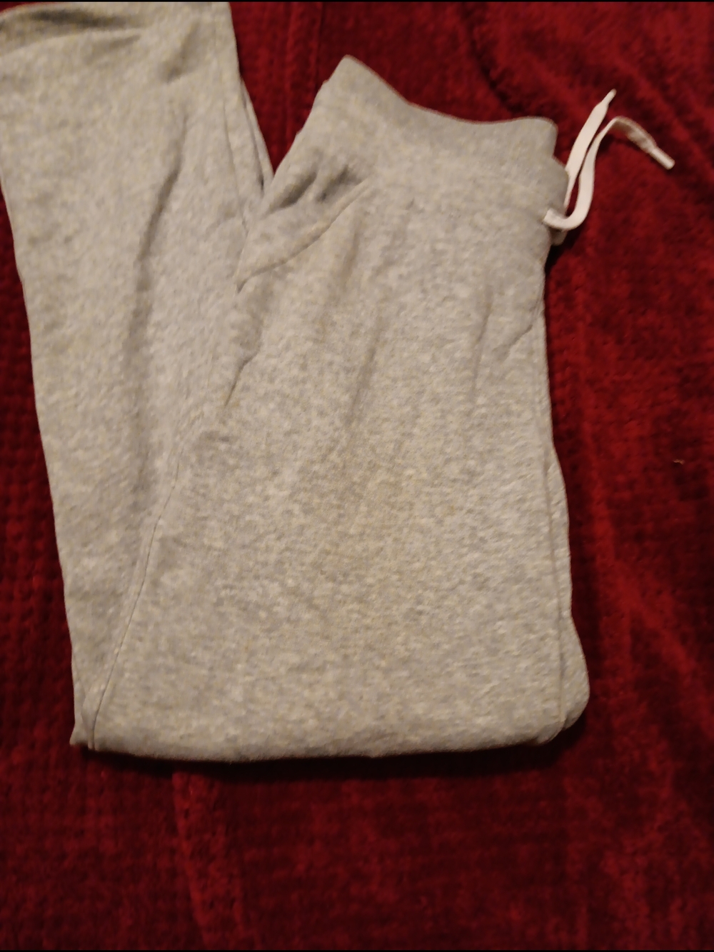 Cozy Heather Gray Jogger Sweatpants